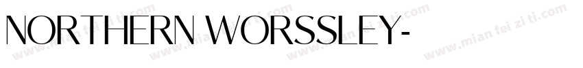 Northern Worssley字体转换